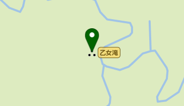 乙女滝の地図画像