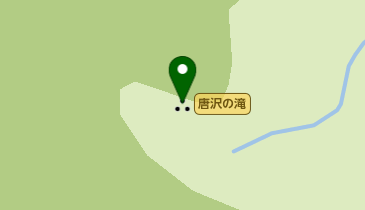 唐沢の滝の地図画像
