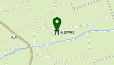 津島神社の地図画像