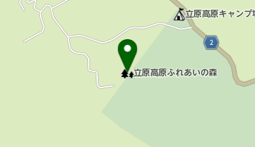 立原高原ふれあいの森の地図画像