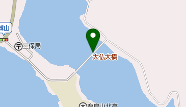 大仏大橋の地図画像