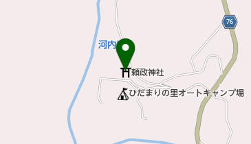 頼政神社の地図画像