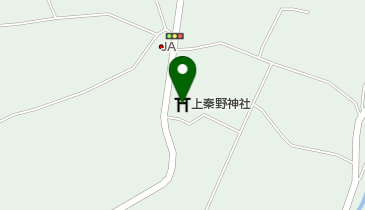 上秦野神社の地図画像