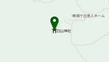 白山神社の地図画像