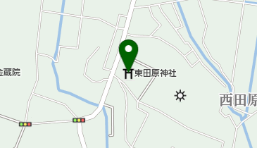 東田原神社の地図画像