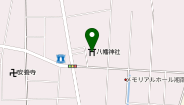 八幡神社の地図画像