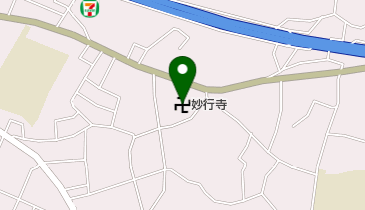 妙行寺の地図画像