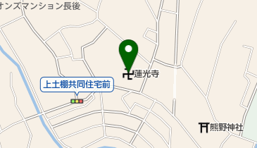 蓮光寺の地図画像