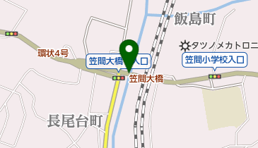 笠間大橋の地図画像