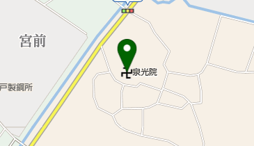 泉光院の地図画像