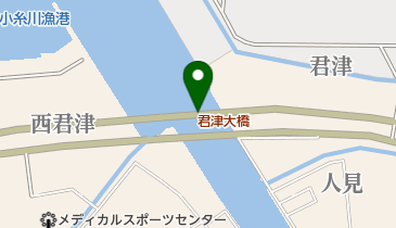 君津大橋の地図画像