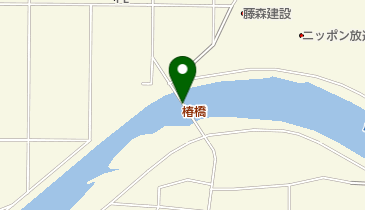 椿橋の地図画像