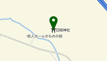 日枝神社の地図画像