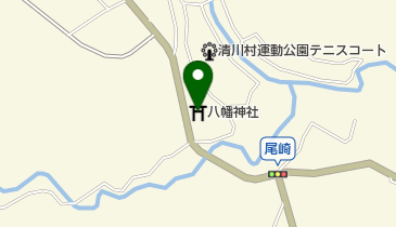 八幡神社の地図画像