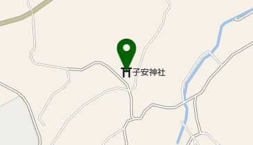 子安神社の地図画像