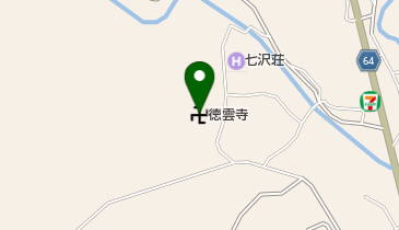 徳雲寺の地図画像