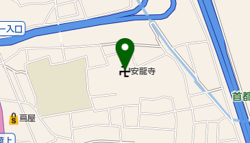 安龍寺の地図画像