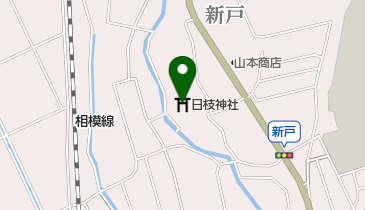 日枝神社の地図画像