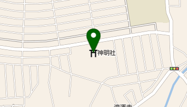 神明社の地図画像