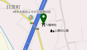 八幡神社の地図画像