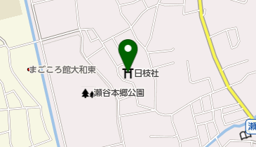 日枝社の地図画像