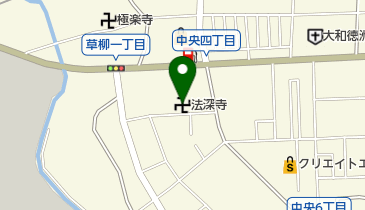 法深寺の地図画像