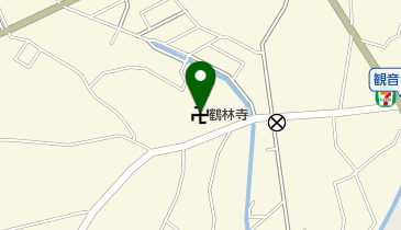 鶴林寺の地図画像