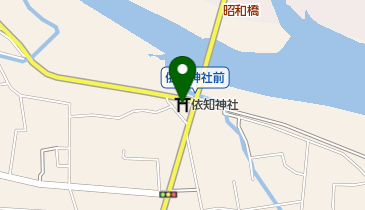 依知神社の地図画像