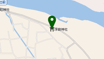 浮島神社の地図画像