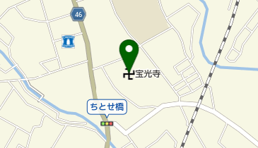 宝光寺の地図画像