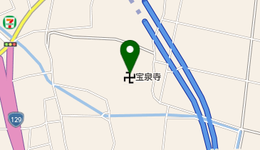 宝泉寺の地図画像