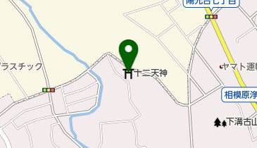 十二天神の地図画像