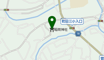 稲荷神社の地図画像