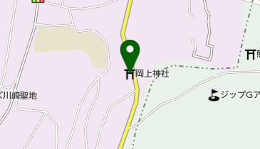 岡上神社の地図画像