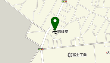 薬師堂の地図画像