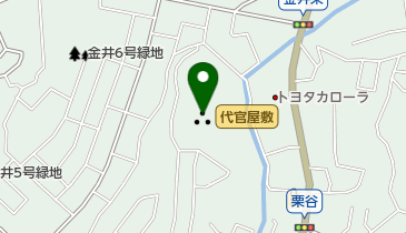 代官屋敷の地図画像