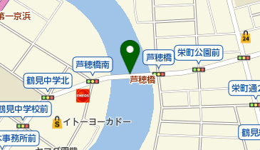 芦穂橋の地図画像