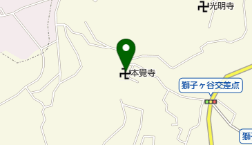 本覺寺の地図画像