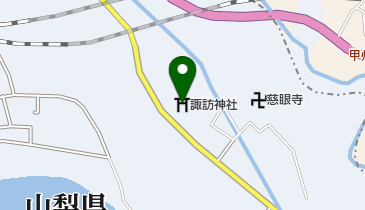 諏訪神社の地図画像