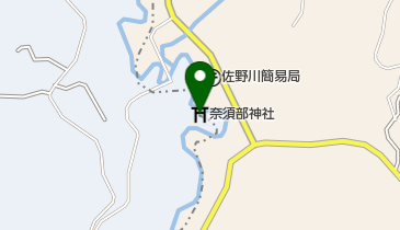 奈須部神社の地図画像