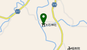 大石神社の地図画像