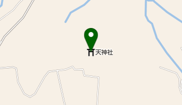天神社の地図画像