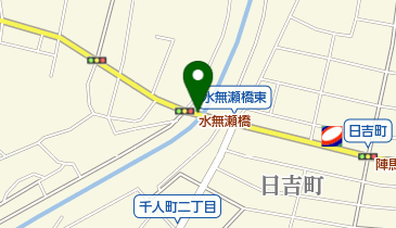 水無瀬橋の地図画像