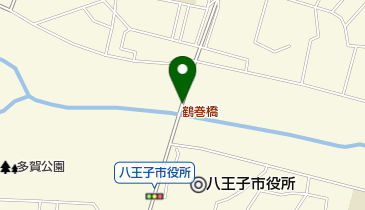 鶴巻橋の地図画像