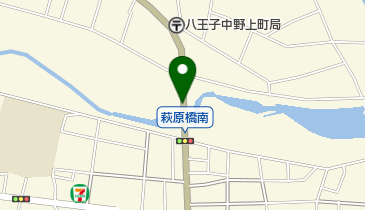 萩原橋の地図画像