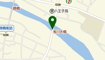 浅川大橋の地図画像