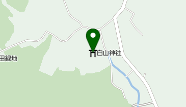 白山神社の地図画像