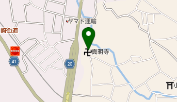 真明寺の地図画像