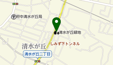 清水が丘緑地の地図画像
