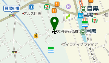 大円寺石仏群の地図画像